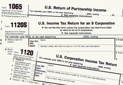 Business tax forms